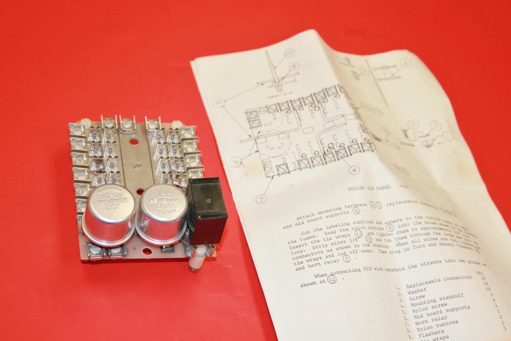 Used Auto Rod Controls Wiring/Connector Panel