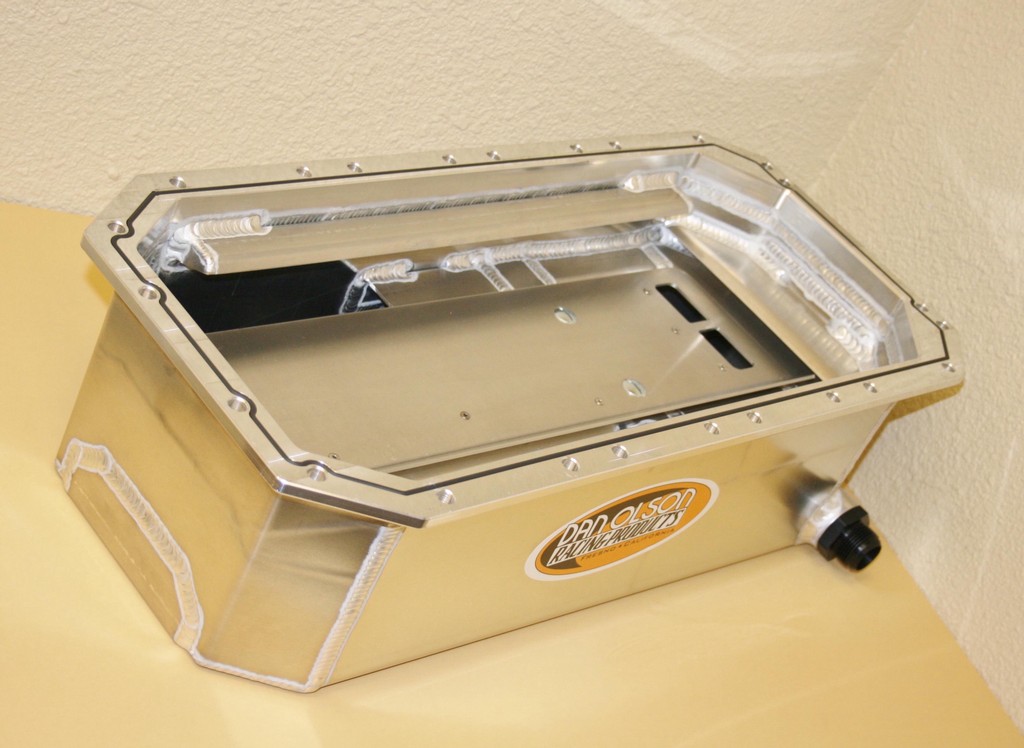 Olson Billet Rail Hemi TFX Wet/Dry Sump Dragster Pan