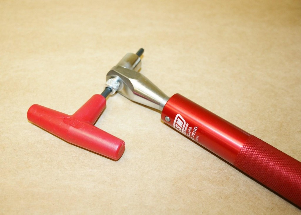 Valve Adjusting Wrench Long LSM Torquing TQ200