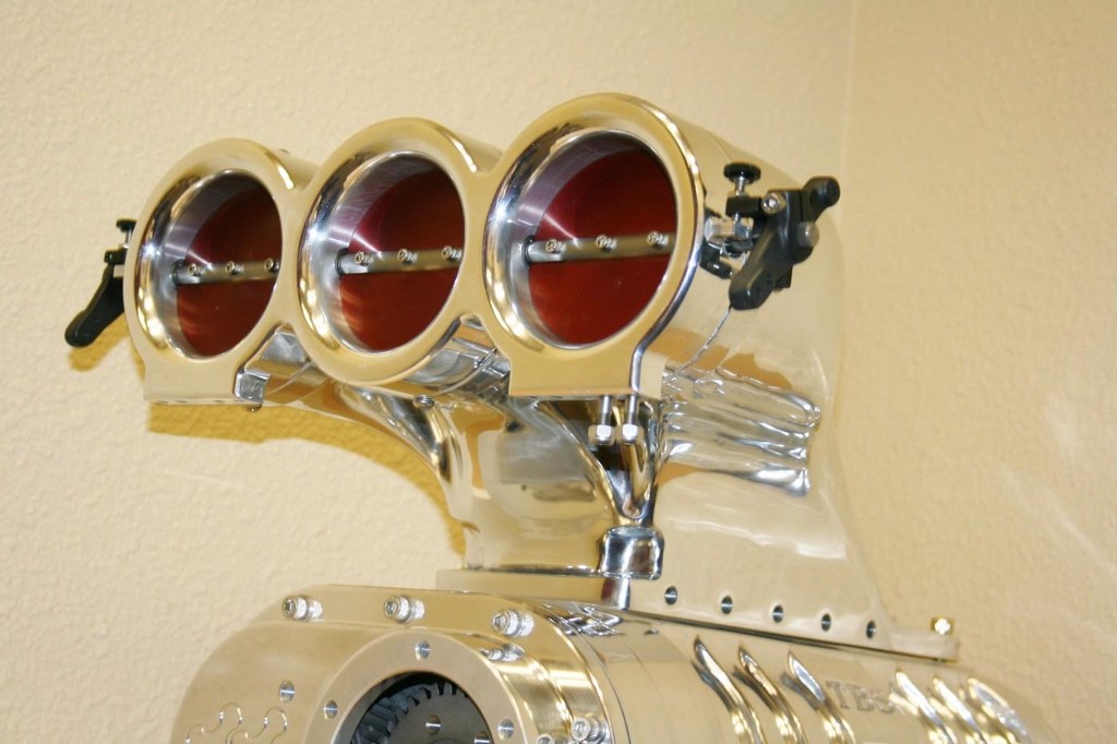 Enderle L&U Polished Alum. Injector Assm. Bare