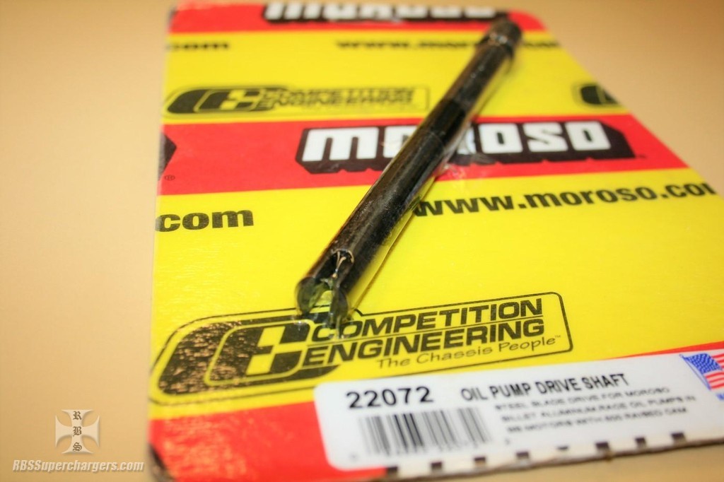 Moroso Oil Pump Drive Shaft .400 Moroso Oil Pump Drive Shaft .400