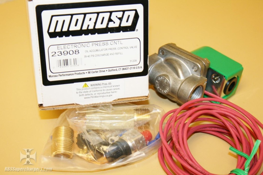 Moroso Accumulator Valve 35-40 PSI Moroso Accumulator Valve 35-40 PSI