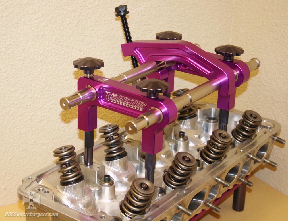 Valve spring lifter shop tool