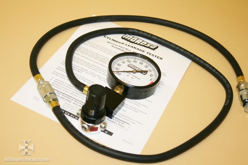 Moroso Cylinder Leakage Tester Moroso Cylinder Leakage Tester