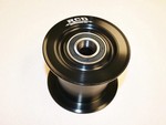 Idler Pulley Flat 3.0" Wide 1 Piece 3.25" Dia. Alum 75mm.