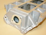 BBC Std. Deck Street Satin Blower Manifold #7151 Weiand