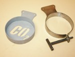 OUT OF STOCK Air Bottle Mounting Bracket Large 4.375" 2.5# Steel