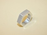 Oil Filter Mount Non-Bypass SBC/BBC Block Adpt. Lock Nut