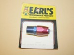 Used -6 To 3/8" NPT Pipe AN Hose End Alum. Fitting Earl's #320166
