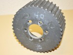 SOLD Used 13.9-40 Tooth Blower Pulley Alum. Cragar
