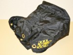 Taylor Black Nylon Parachute Pack 9" x 9" x 7"