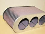 10.00" B&U K&N Filter Assm. W/Outerware & Pins