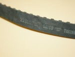 Used 255-L-075 Dayco Rubber Belt