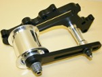 OUT OF STOCK Hemi Angeled Idler Bracket/Pulley Assm. 84mm Anodized Roots Blower Support