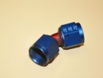 Female Alum. Swivel Coupling 45 Degree Tube