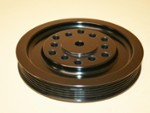 Six Rib Serpentine Acc. Pulley Crank Hub