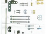 Enderle Dual Carb Linkage Kit – Anchor Blocks & Heims – For 6-71 Blower / Supercharger
