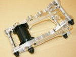 OUT OF STOCK RCD BAE/TFX Angled Idler Bracket Assm. W/Idler Pulley