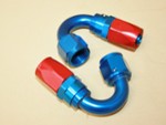 Used -8 150 Degree AN Fitting Double Swivel Alum.