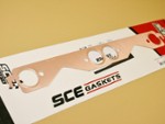 SBC Copper Exhaust Gasket Set Embossed Rnd. Port 1.600" #4011