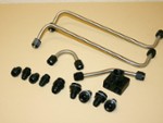 Stainless Steel Demon Dual Carb. Fuel Line Kit
