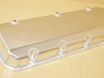 BBC Brodix SR20 Dart Pro 1 20 Degree Fabricated Alum. Valve Cover Set Moroso #68483
