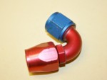 SOLD Used -10 120 Degree AN Fitting Non Swivel Alum. Aeroquip