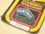 Used -8 To 3/8" NPT Pipe Alum. Fitting Russell 45 Degree #6096