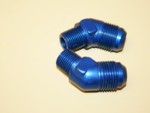 Used -10 To 3/8" NPT Pipe Alum. Fitting Russell #662380