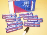 Used AC Delco Spark Plugs (R43T) 19157984 Box of 8