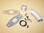 Burn Down Breather Set Weld Up 1.250" Clamshell Clamp On