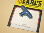 Used -4 Flare Tee/Male Branch 1/4" NPT