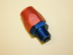 Used -8 To 3/8" NPT Pipe Hose End Alum. Fitting Earl's