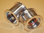 Billet Alum. Small Dia. Idler Pulley Polished #4102