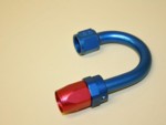 Used -8 180 Degree AN Fitting Double Swivel Alum. Russell