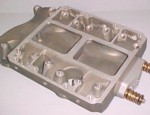 392/417 Blower Manifold Satin Assm. Cragar (MAGNESUIM)