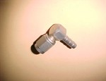 3/16" Barb/-3 Hose Barb To 90 Degree