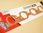 BBC Annealed Copper Exhaust Gasket Set 2.250" Rnd Port #E18186