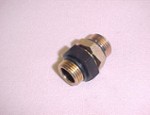 Bulkhead Steel Fitting W/Alum. Nut (340-0057)