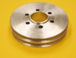 V-Pulley Dual Groove Crank Hub