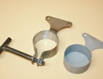 Air Bottle Mounting Bracket Small 2.00" 10oz. Steel