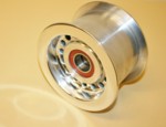 Billet Alum. 3.00" Large Dia. Idler Pulley Polished #4105 (1510-0005)