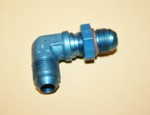 Used -8 Bulkhead Fitting 90 Degree Flare