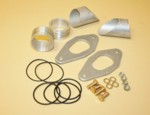 Burn Down Breather Set Weld Up 1.750" Clamshell Clamp On