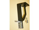 OUT OF STOCK Carbon Fiber Funny Car/Buzzard Billet Throttle Cable Bracket Assm.