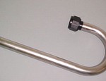 RCD/P&P Hemi Dry Sump J 185 Degree Stainless Tube