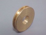 Enderle K Barrel Valve Brass Wear Plate With Hole (350-0059)