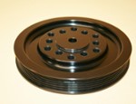 Six Rib Serpentine Acc. Pulley Crank Hub