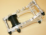 OUT OF STOCK RCD BAE/TFX Angled Idler Bracket Assm. W/Idler Pulley