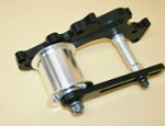 Hemi Angled Outboard Support Idler Bracket W/Idler Pulley 75mm Snout Support